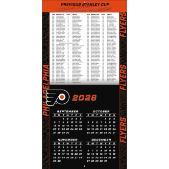 Philadelphia Flyers kalendář NHL 2027 Wall