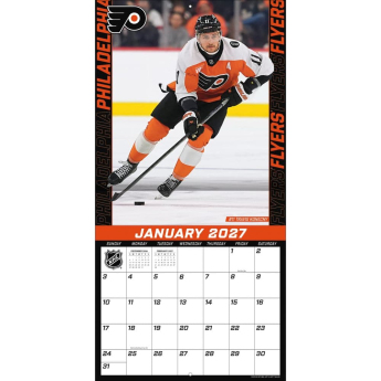 Philadelphia Flyers kalendář NHL 2027 Wall