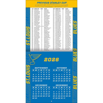 St. Louis Blues kalendář NHL 2027 Wall