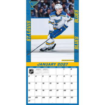 St. Louis Blues kalendář NHL 2027 Wall