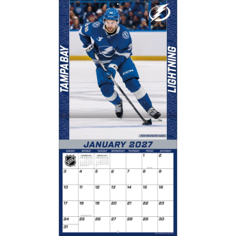 Tampa Bay Lightning kalendář NHL 2027 Wall