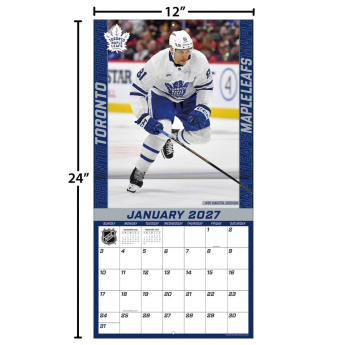 Toronto Maple Leafs kalendář NHL 2027 Wall