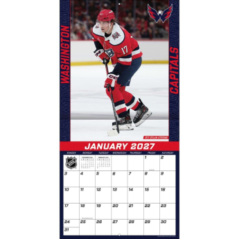 Washington Capitals kalendář NHL 2027 Wall