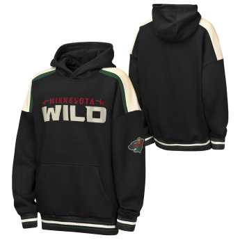 Minnesota Wild dětská mikina s kapucí NHL Camaraderie Oversized Colorblock Fleece