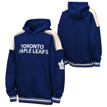 Toronto Maple Leafs dětská mikina s kapucí NHL Camaraderie Oversized Colorblock Fleece