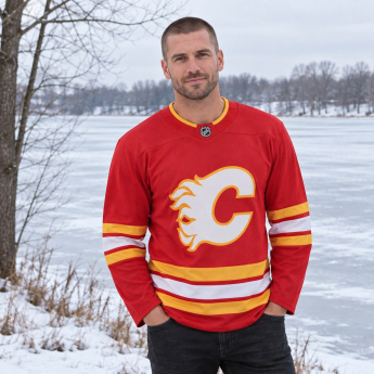 Calgary Flames hokejový dres red Breakaway Alternate Jersey
