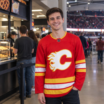 Calgary Flames hokejový dres adizero Home Primegreen Authentic Pro