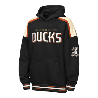 Anaheim Ducks dětská mikina s kapucí NHL Camaraderie Oversized Colorblock Fleece