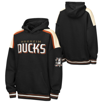 Anaheim Ducks dětská mikina s kapucí NHL Camaraderie Oversized Colorblock Fleece