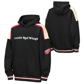 Detroit Red Wings dětská mikina s kapucí NHL Camaraderie Oversized Colorblock Fleece
