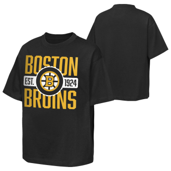 Boston Bruins dětské tričko NHL Shot Speed Short Sleeve Elevated