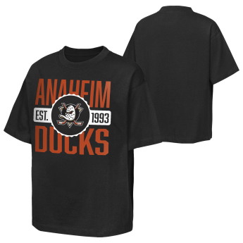 Anaheim Ducks dětské tričko NHL Shot Speed Short Sleeve Elevated