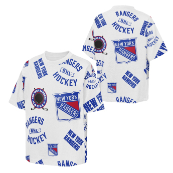 New York Rangers dětské tričko NHL Unstoppable All Over Print Short Sleeve Elevated