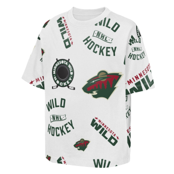Minnesota Wild dětské tričko NHL Unstoppable All Over Print Short Sleeve Elevated