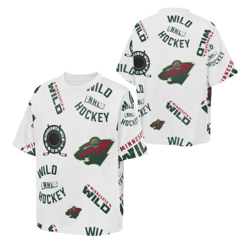 Minnesota Wild dětské tričko NHL Unstoppable All Over Print Short Sleeve Elevated
