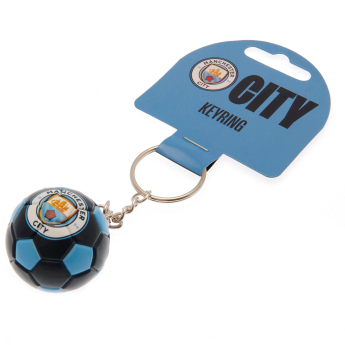 Manchester City přívěšek na klíče Football Keyring
