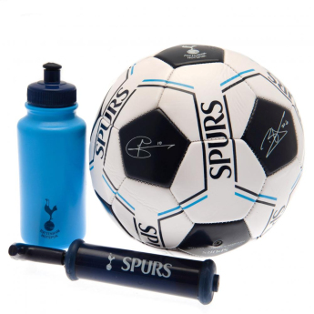 Tottenham Hotspur fotbalový set water bottle - hand pump - size 5 ball