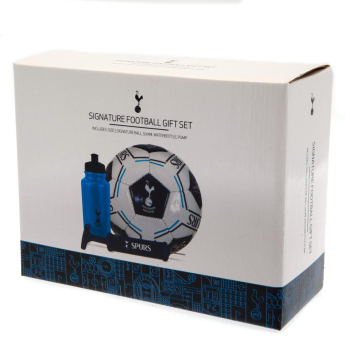 Tottenham Hotspur fotbalový set water bottle - hand pump - size 5 ball