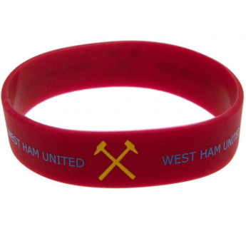 West Ham United silikonový náramek Silicone Wristband