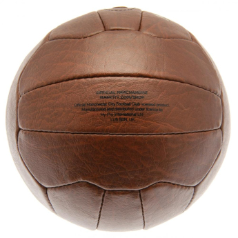 Manchester City fotbalový míč Faux Leather - size 5