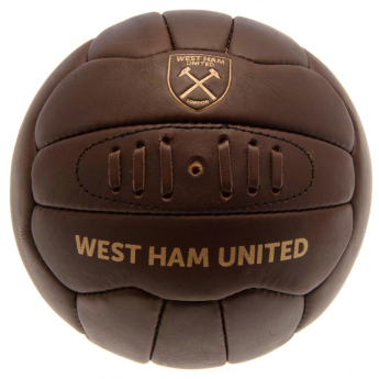 West Ham United fotbalový míč Retro Heritage Football - size 5