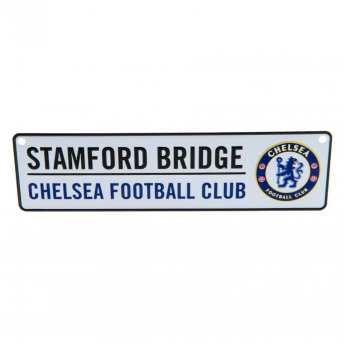 FC Chelsea cedule na okno window sign