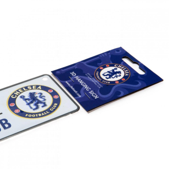 FC Chelsea cedule na okno window sign