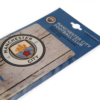 Manchester City kovová značka garden sign