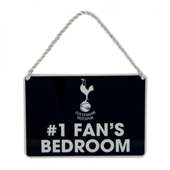 Tottenham Hotspur značka do ložnice Bedroom Sign No1 Fan