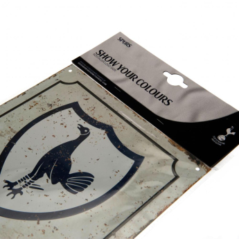 Tottenham Hotspur cedule na zeď Retro Logo Sign