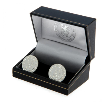 FC Chelsea manžetové knoflíčky Silver Plated Cufflinks CR