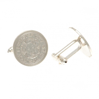 Leicester City manžetové knoflíčky Silver Plated Formed Cufflinks