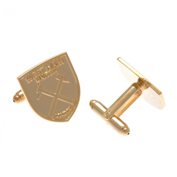 West Ham United manžetové knoflíčky Gold Plated Cufflinks