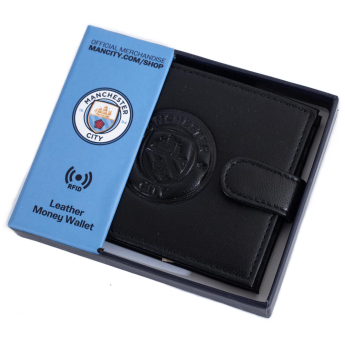 Manchester City kožená peněženka Anti Fraud Wallet