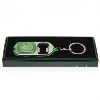 FC Celtic přívěšek s otvírakem Key Ring Torch Bottle Opener