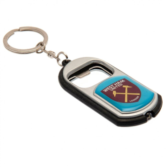 West Ham United přívěšek s otvírakem Key Ring Torch Bottle Opener