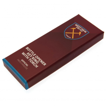 West Ham United přívěšek s otvírakem Key Ring Torch Bottle Opener