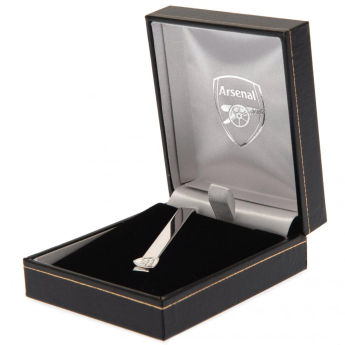 FC Arsenal kravatová spona Silver Plated Tie Slide