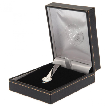 FC Celtic kravatová spona Silver Plated Tie Slide