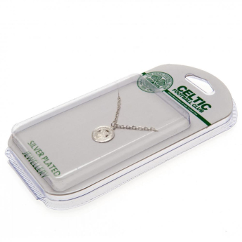 FC Celtic řetízek na krk s přívěškem Silver Plated Pendant & Chain