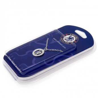 FC Chelsea řetízek na krk s přívěškem Silver Plated Pendant & Chain CR
