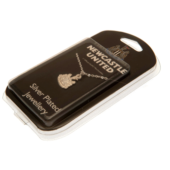 Newcastle United řetízek na krk s přívěškem Silver Plated Pendant & Chain