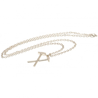 West Ham United řetízek na krk s přívěškem Silver Plated Pendant & Chain HM
