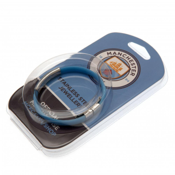 Manchester City silikonový náramek Colour Silicone Bracelet