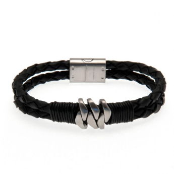 Tottenham Hotspur kožený náramek Leather Bracelet