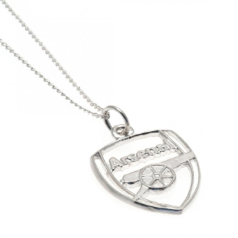 FC Arsenal řetízek na krk s přívěškem Silver Pendant & Chain CR