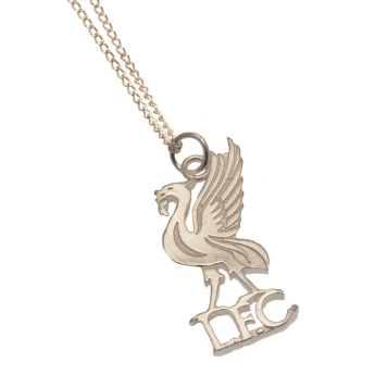 FC Liverpool řetízek na krk s přívěškem Sterling Silver Pendant & Chain LB