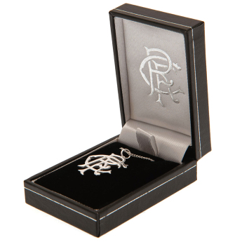 FC Rangers řetízek na krk s přívěškem Sterling Silver Pendant & Chain