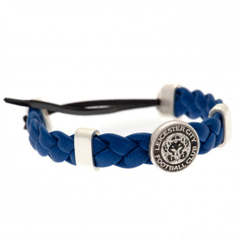 Leicester City náramek PU Slider Bracelet