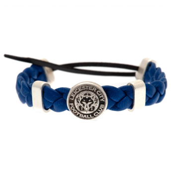 Leicester City náramek PU Slider Bracelet